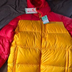Brand new men’s marmot coat